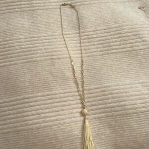 Lilly Pulitzer tassel necklace
